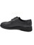 Içi Dışı Haiki Deri Eva Hafif Taban Gümlük Erkek Ayakkabı Siyah 4