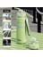 800ML/600ML Paslanmaz Çelik 316 Spor Vakum Şişesi Saman Taşınabilir Spor Salonu Fitness Tırmanma Siber Siber Termal Şişe Seyahat Tumbler Kapasite: 800ML/RENK: Yeşil (Yurt Dışından) 1