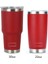 30 Oz 20OZ Tumbler Seyahat Kurı Saman Kapakları ile Buzlu Bira Dağı Paslanmaz Çelik Vakum Insülat Termal Su Şişesi Araba Kahve Kapasitesi Için: Sadece 900ML (30 Oz)/renk: Kırmızı (Yurt Dışından) 1