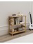 ROSA 3 Raflı Kitaplık – 80 cm Genişlik | Minimalist MDF Lam ve Ahşap Ayaklı Çok Amaçlı Raflı Dolap 4