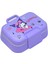 Bento 1030ML Lunchbox Kuromi Lisanslı Tek Katlı 2 Bölmeli Paslanmaz Çelik Sefer Tası Yemek Kutu 1