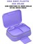 Bento 1030ML Lunchbox Kuromi Lisanslı Tek Katlı 2 Bölmeli Paslanmaz Çelik Sefer Tası Yemek Kutu 3