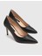 Haidee Hakiki Deri Siyah Kadın Stiletto 2