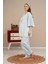 Ba-Ha 4504 Dantel Sabahlıklı Lohusa Pijama Takımı 1