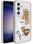 Galaxy S24 Kılıf Kamera Korumalı Baskılı Arka Yüzey Znth Klas Kapak-Beyaz 3