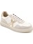 Kadın Sneaker ( Günlük) RC-25Y-006-M44 John May Beyaz Cilt-Altın 2
