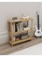 ROSA 3 Raflı Kitaplık – 80 cm Genişlik | Minimalist MDF Lam ve Ahşap Ayaklı Çok Amaçlı Raflı Dolap 5
