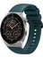 Huawei Watch Gt3 Pro 46MM Uyumlu Kordon Yumuşak Dokulu Soft Renk Tokalı Silikon Kayış 1
