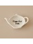 Tea Time Porselen Çay Poşeti Tabağı Beyaz (12X9 Cm) 1