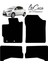 Toyota Yaris XP130 2013-2019 *hybrıd Uyumlu Lacasa Velur Halı Paspas 1