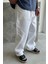 Beyaz Relax Baggy Jean 3