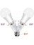 E27 Duy Çoğaltıcı Ampul LED Taban 2 x E27 Dönüştürücü 6