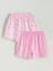 Yeni Sezon Beli Lastikli Kiz Cocuk Pijama Sort 2'li - S5MQ17Z4 1