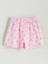 Yeni Sezon Beli Lastikli Kiz Cocuk Pijama Sort 2'li - S5MQ17Z4 4