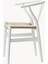 Hans J. Wegner CH24 Wishbone Sandalye: Kırmızı, El Örgüsü Oturma Alanı 4