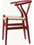 Hans J. Wegner CH24 Wishbone Sandalye: El Örgüsü Oturma Alanlı Ahşap Sandalye 5
