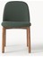 Julie Koyu Yeşil Döşemeli Dişbudak Ahşap Sandalye 4