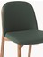 Julie Koyu Yeşil Döşemeli Dişbudak Ahşap Sandalye 7