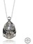 Swarovski Crystal Taşlı Damla Gümüş Kadın Kolye 1