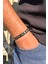 Göktürkçe Türk Yazılı Italyan Charm Unisex Çelik Bileklik SCB56 3