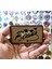 Atatürk Deri Peç - Arkası Cırtlı - 9 cm x 5 cm - Mavi Göz - Atatürk Imza - Leather Patch 3