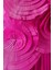 Trusley Rosette Pleated Gown, Pembe Tek Omuz Abiye 4