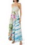 Nershall Maxi Dress, Dokulu Baskılı Uzun Gece Elbisesi 2