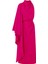 Flintshire Maxi Dress, Saten ve Tek Kollu Şık Gece Elbisesi 1