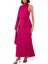 Flintshire Maxi Dress, Saten ve Tek Kollu Şık Gece Elbisesi 2