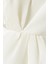 Sageston Pileli Gown, Beyaz Minimal ve Şık Abiye Elbise 3