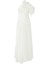 Whittington Gown, Asimetrik Omuzlu Saten Gece Elbisesi 1