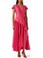 Docklands Fuschia Kemerli Midi Elbise 1