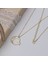 Ayyıldız Zirkon Taşlı Otantik Desenli Gold Rengi 925 Ayar Gümüş Kadın Kolye 2