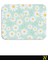 Papatya Desenli Renkli Ergonomik Mouse Pad - 23 cm x 19 cm - Kaydırmaz Taban Ev ve Ofis Kullanımı Fare Altlığı Mousepad 1