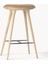 High Stool Bar Taburesi – Deri Oturaklı, Metal Ayaklı 1