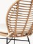 Cordula Polyrattan Sandalye Seti (2 Adet): Açık Kahve, Minderli, Boho Tarzı 7