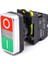 D22 Buton İkiz Led Kırmızı-Yeşil NO+NC MB5-EW945 1