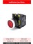 D22 Buton Led 230V AC Kırmızı NC MB5-EW742 2