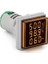 D22 Sinyal Led Volt/Amper/Frekans Metre 12-500V / 0-100A /0-99Hz Sarı MB3-EV856 1