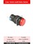 D16 Işıklı Buton 24VKalıcı 2CO YuvarlakKırmızı MBT-37142 2