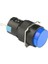 D16 Işıklı Buton 24V Kalıcı 2CO Yuvarlak Mavi MBT-37162 1
