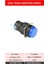 D16 Işıklı Buton 24V Kalıcı 2CO Yuvarlak Mavi MBT-37162 2