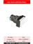 D16 Işıklı Buton 24V Kalıcı 1CO Dörtgen Beyaz MBT-37311 2