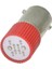 Ba9s Led Ampul 24VDC Kırmızı MBL-13334 1