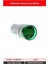 22mm Voltmetre Sinyal Lambası 12-500VAC Yeşil MB3-EV536 2