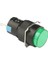 D16 Işıklı Buton 24V Kalıcı 1CO Yuvarlak Yeşil MBT-37131 1
