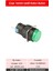 D16 Işıklı Buton 24V Kalıcı 1CO Yuvarlak Yeşil MBT-37131 2