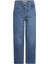 Rıbcage Straıght Ankle Kadın Mavi Jean Pantolon 72693-0121 4