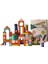 Ahşap Building Blocks 84 Parça Eğitici Oyuncak 1