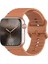 Apple Watch 4 5 6 7 8 9 10 Se Ultra Uyumlu 44 45 46 49MM Dalgalı Tasarım Silikon Kordon Kayış 1